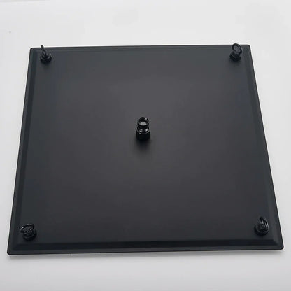 Cabezal de ducha tipo lluvia cuadrado DecorBites™ de 20 pulgadas en acero inoxidable - Acabado cromado de lujo