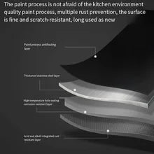 DecorBites™ Kitchen Cupboard Storage Rack with Dustproof Cover Organizing Dish Box