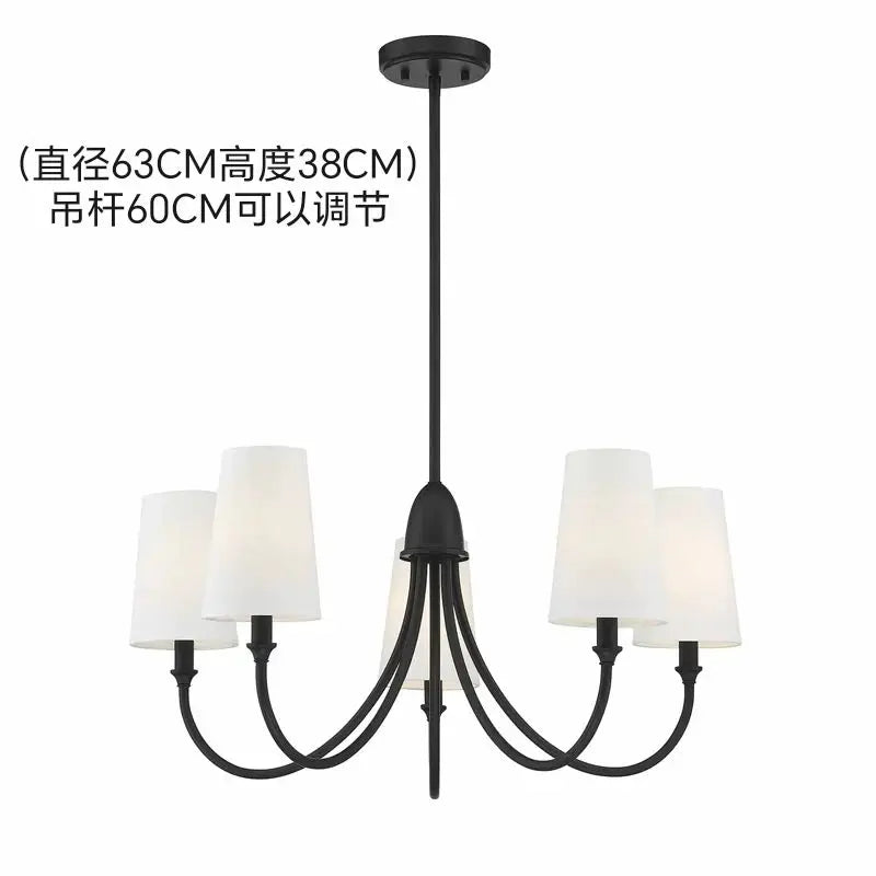 DecorBites™ Double Layered Minimalist Wrought Iron Pendant Light