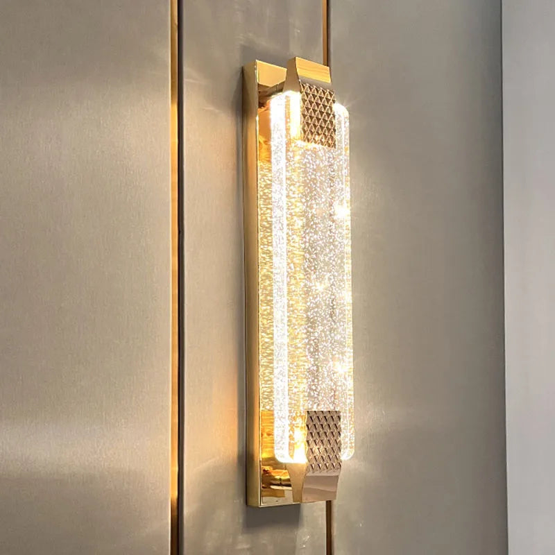 DecorBites™ Gold Bubble Wall Lamp for Bedroom and Living Room - Modern Luxury Lighting