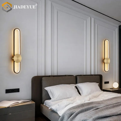 Lámpara de pared LED larga DecorBites™ para sala de estar, mesilla de noche o pared trasera del televisor