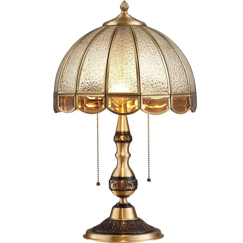 Decorbites™ Luxus Kupfer Schreibtischlampe für Schlafzimmer Stehlampe für Wohnzimmer LED Beleuchtung für Leseecke