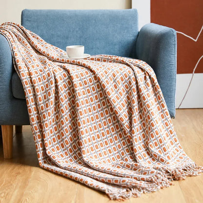 DecorBites™ Houndstooth Throw Blanket