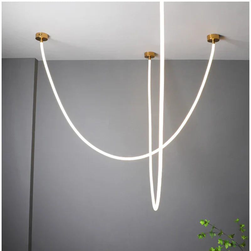 DecorBites™ LED Pendant Lamp: Modern Nordic Design, 360 Degree Luminous for Living Room, Dining Room & Office
