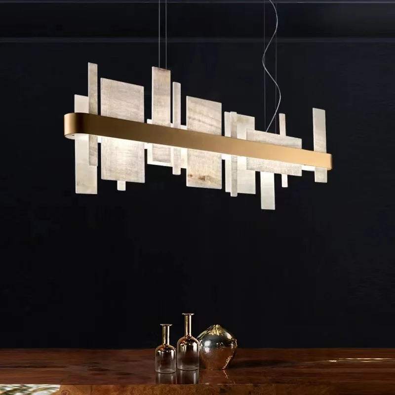 DecorBites™ LED Chandelier: Modern Lighting for Dining Room & Home Decor