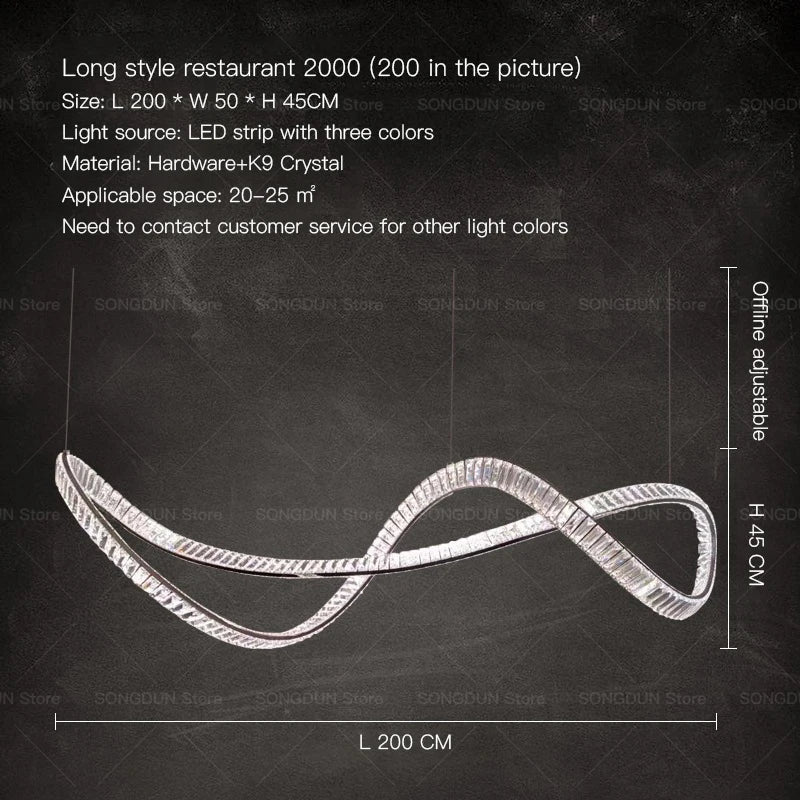 DecorBites™ Crystal Chandelier Luxury Designer Light for Elegant Living Spaces