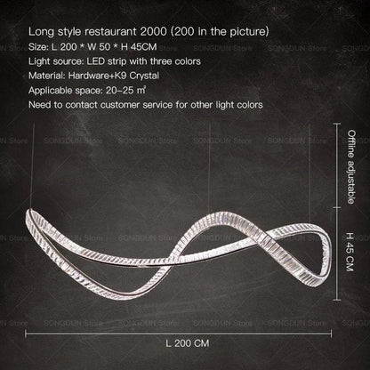 DecorBites™ Crystal Chandelier Luxury Designer Light for Elegant Living Spaces