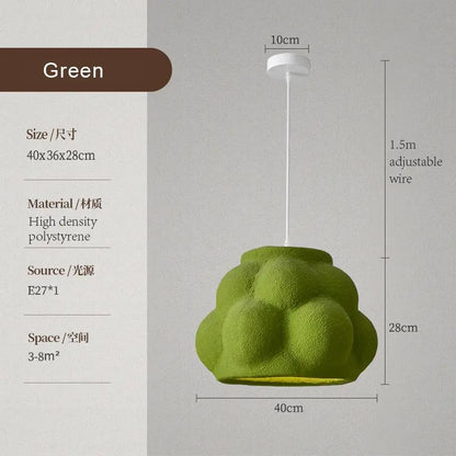 DecorBites™ Green Nordic Modern Pendant Light for Dining, Living, Kitchen & Bedroom