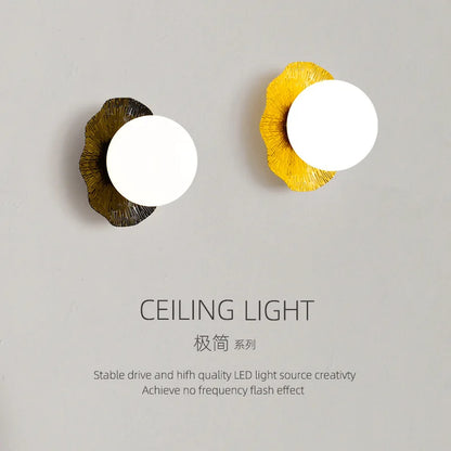 DecorBites™ Lotus Leaf LED Wall Lamp for Modern Nordic Style Living Room