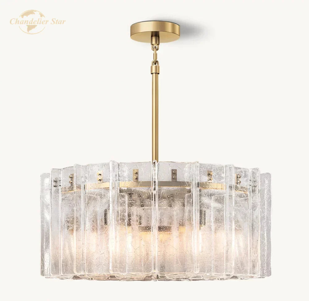 Chandelier LED de Vidrio Lattice™ Decorbites para Dormitorio, Comedor - Accesorios de Luces Colgantes Modernas