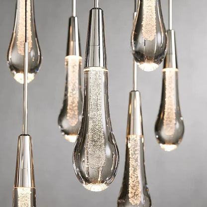 Lámparas colgantes de techo de cristal DecorBites™ para comedor, iluminación decorativa de lujo para vestíbulo