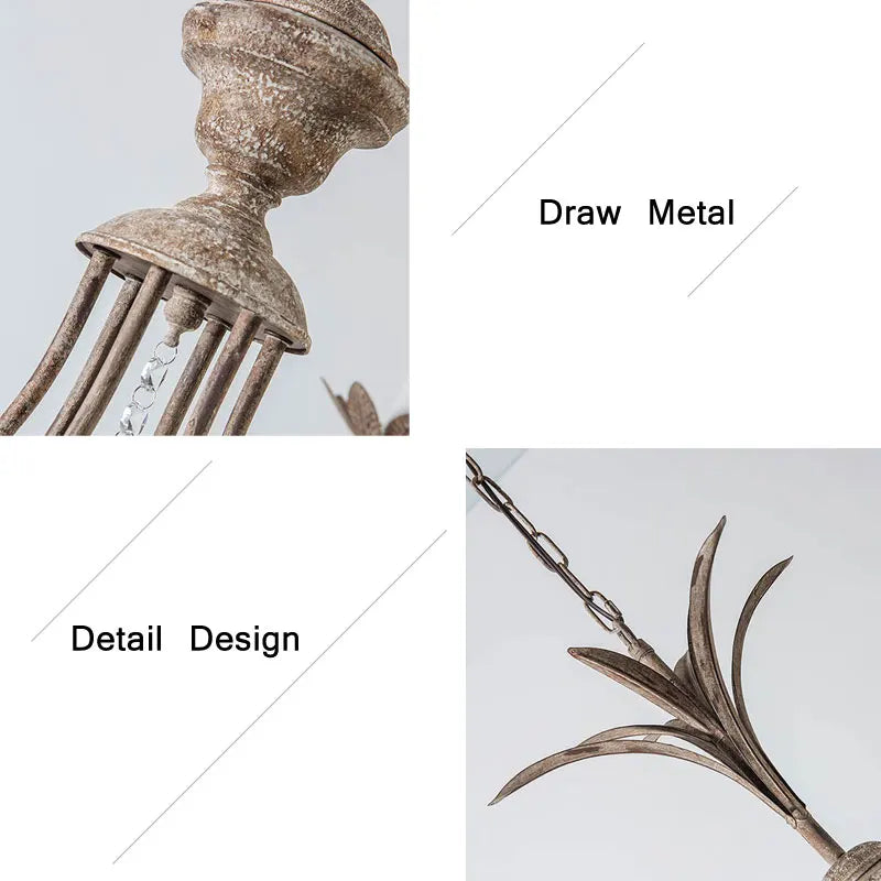 DecorBites™ American Retro Chandelier for Dining, Bedroom, Staircase, and Living Room