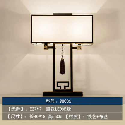 DecorBites™ Chinoiserie Table Floor Lamp - Elegant Living Room Bedroom Lighting