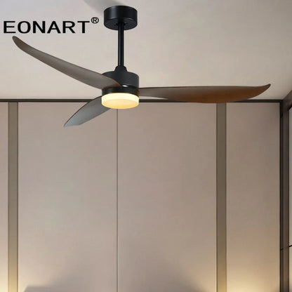 DecorBites™ 52" Plastic Blade Ceiling Fan with Remote Control for Bedroom