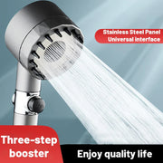 Metallic Multi-Mode Shower Set