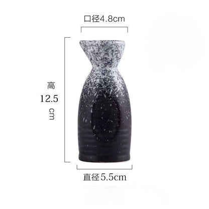 DecorBites™ Ceramic Wine Sake Set with Heater and Dispenser