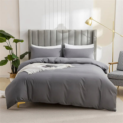 DecorBites™ Brushed Duvet Cover Set | Soft Skin-Friendly Bedding | Full Queen King Twin Sizes