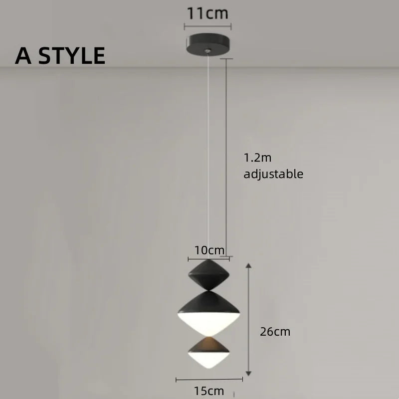 DecorBites™ LED Pendant Lights Modern Minimalist Bedroom Living Room Indoor Lighting