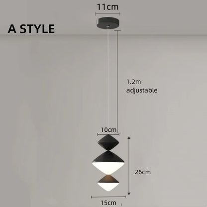 DecorBites™ LED Pendant Lights Modern Minimalist Bedroom Living Room Indoor Lighting