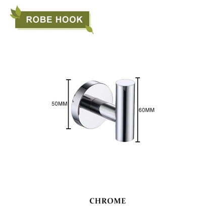 DecorBites™ Brushed Gold Bathroom Accessories Set Hand Towel Bar Rack Toilet Paper Holder