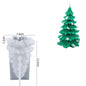 3D Christmas Tree Candle Silicone Mold DIY Christmas Candle Making Kit Handmade Soap Plaster Resin Baking Tools Holiday Gifts