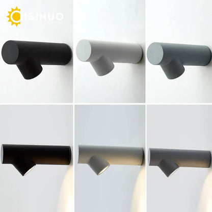 DecorBites™ LED Wall Sconce: Aluminum Creative Indoor Outdoor Lamp for Living Room Bathroom