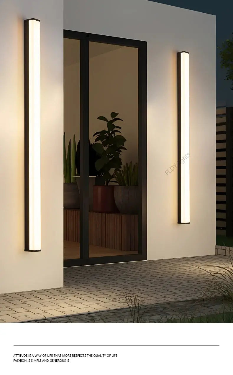 DecorBites™ Waterproof LED Outdoor Wall Light