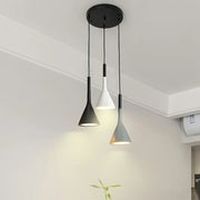 Chrome LED Pendant Trio
