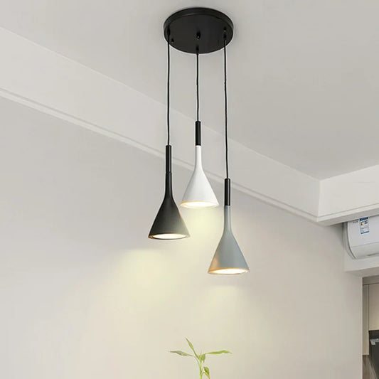 DecorBites™ LED Chandeliers: 3 Pendant Lights Kitchen Dining Room Art Decor Hanging Lamp