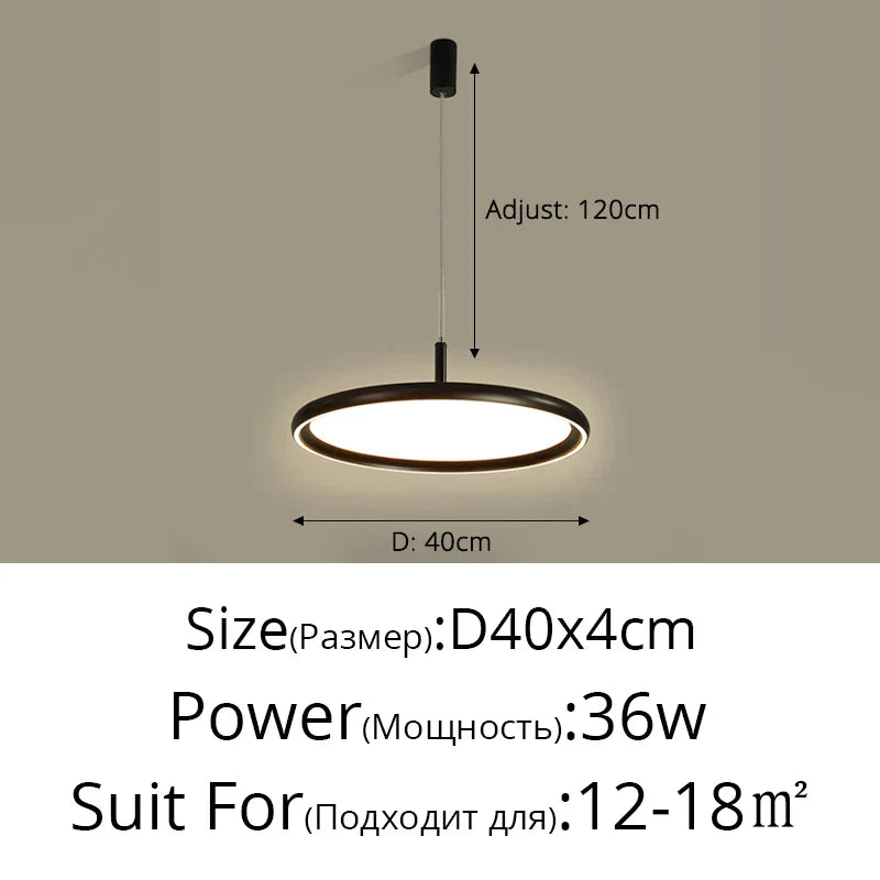 DecorBites™ LED Chandelier Lights for Home, Modern Lighting Fixtures for Bedroom, Dining Room & Kitchen