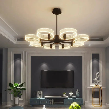 ثريا ديكوربايتس™ الأكريليكية اللامعة لغرفة المعيشة، غرفة النوم، المطبخ - مصابيح سقف معلقة