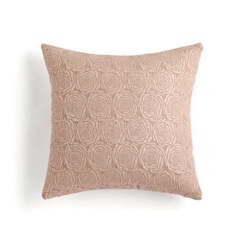 DecorBites™ Citron Flowers Plants Print Pillow Case: Farmhouse Decorative Cushion Cover