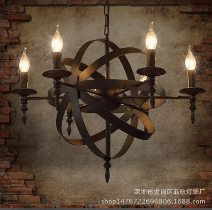 DecorBites™ Iron Pendant Light for Living Room Bar Restaurant Home Decor