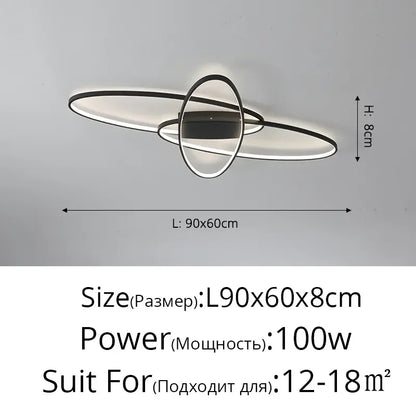 DecorBites™ Elegant Ceiling Chandeliers, Dimmable with Remote Control