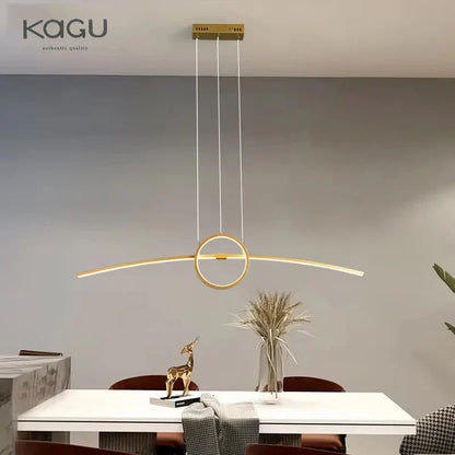 Lámpara de techo LED DecorBites™: Iluminación moderna y minimalista para mesa de comedor o cocina