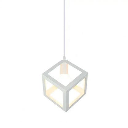 DecorBites™ Elegant Square Chandelier by Artful Design - Stylish Ceiling Light for Kitchen & Bedroom