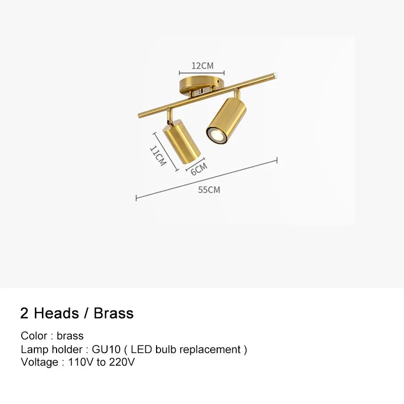 Lámpara de techo LED ajustable DecorBites™ para decoración del hogar