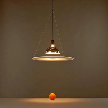DecorBites™ Flying Saucer Chandelier: Luxury LED Indoor Pendant Lighting for Restaurant, Bar, Bedroom.