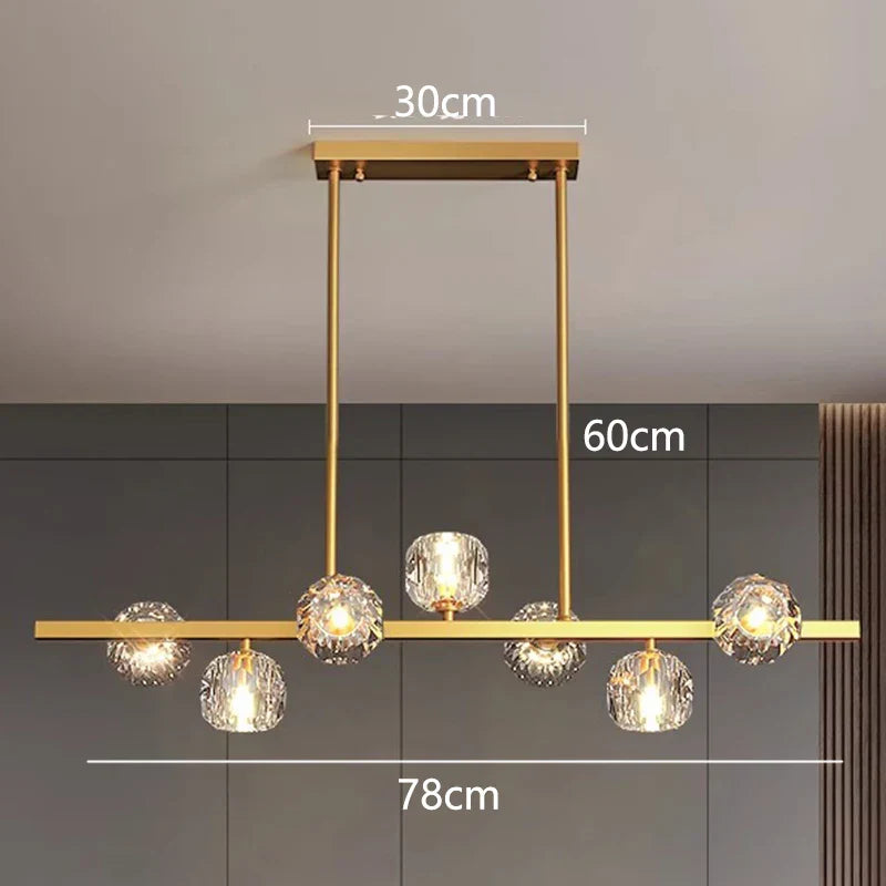 DecorBites™ LED Pendant Light Chandeliers for Modern Home Decor and Indoor Lighting