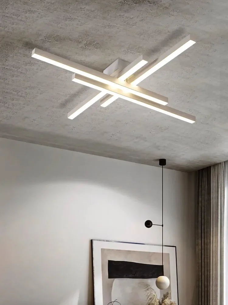 Lámpara de techo LED lineal DecorBites™ para iluminación de sala de estar y dormitorio