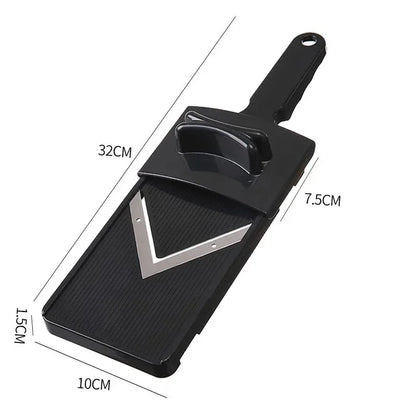 DecorBites™ Cabbage Grater & Shredder for Purple & Round Japanese Salad Slicing