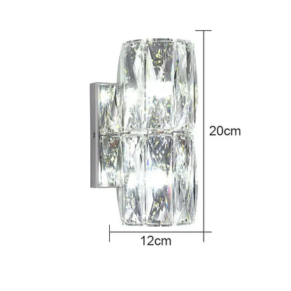 DecorBites™ Crystal High-End Wall Lamp for Luxury Living Room, Bedroom, Villa Lighting