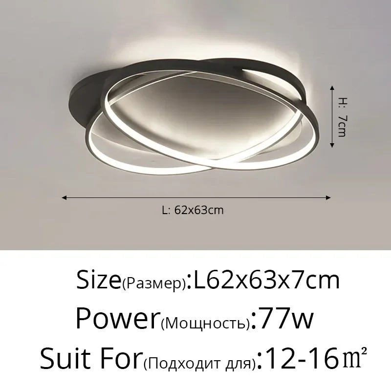 DecorBites™ Dimmable Ceiling Chandeliers for Living Bedroom Dining Room Lighting