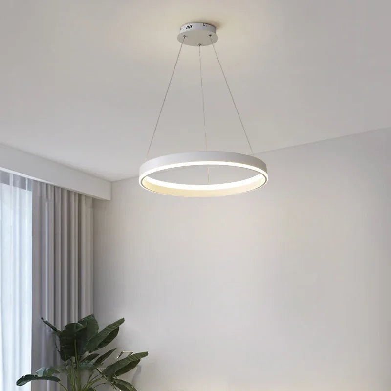 DecorBites™ LED Pendant Lamp: Modern Minimalist Style for Bedroom, Kitchen & Foyer