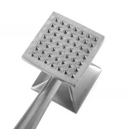 DecorBites™ Double Faced Meat Tenderizer for Kitchen - Stainless Steel Meat Hammer