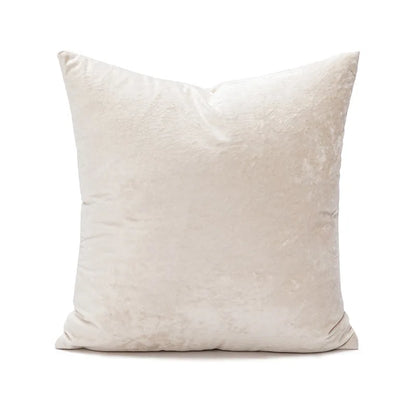 DecorBites™ Dark Grain Velvet Pillow Cover - 45x45cm