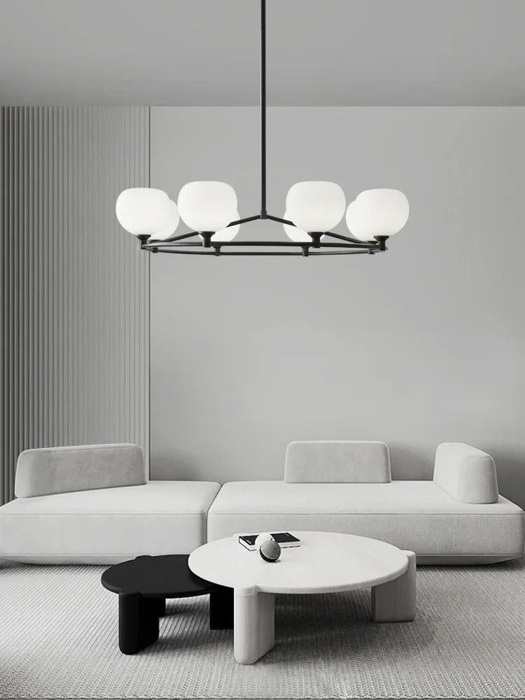 Lámpara de techo tipo araña de cristal cobrizo DecorBites™