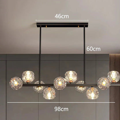 DecorBites™ LED Pendant Light Chandeliers for Modern Home Decor and Indoor Lighting