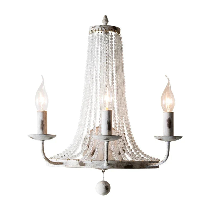 DecorBites™ Crystal Tassel Wall Lamp: Elegant LED Lighting for Home, Hotel, and Lobby Decor