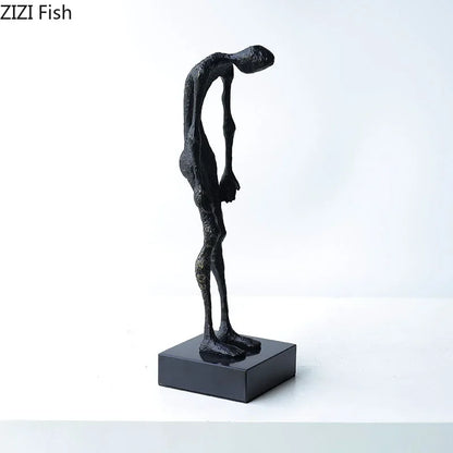 DecorBites™ Abstract Couple Statue for Desk Decoration and Room Aesthetics